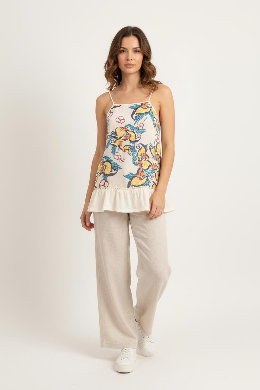 Top & tank top COMPTOIR DES COTONNIERS - Seconde main Multicolored