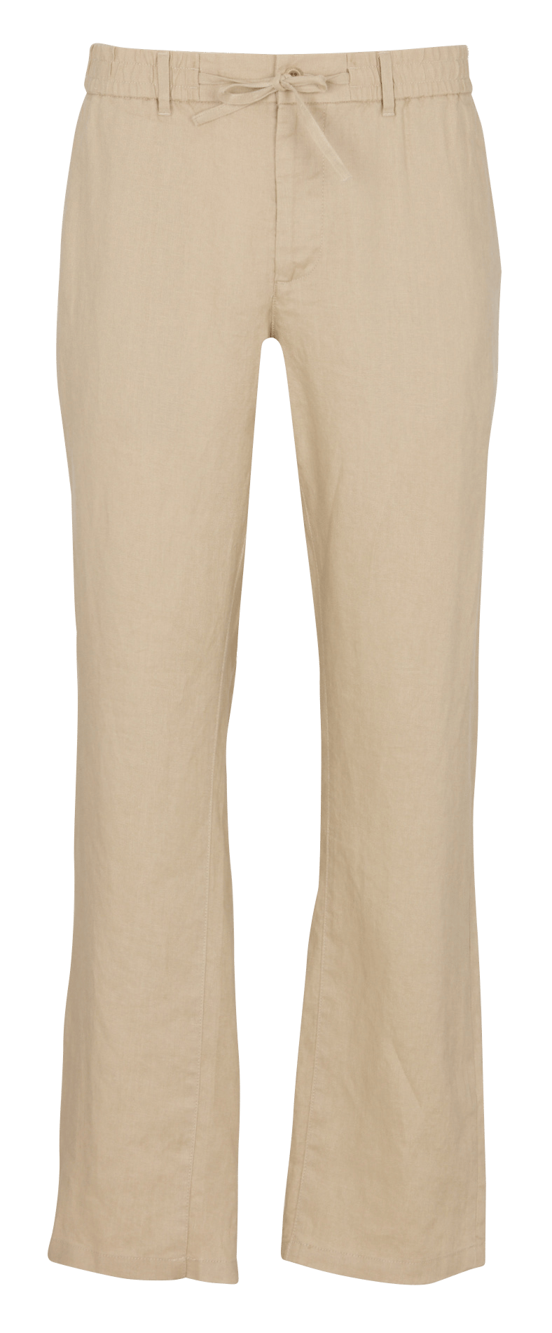 Rechte linnen broek in effen kleur GANT