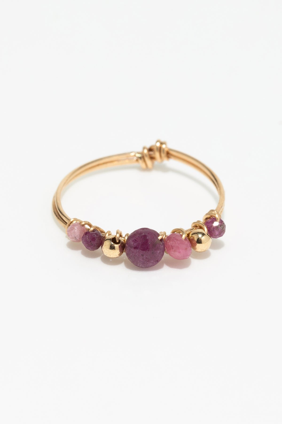 Bague vénus - grenadine YAY Rose