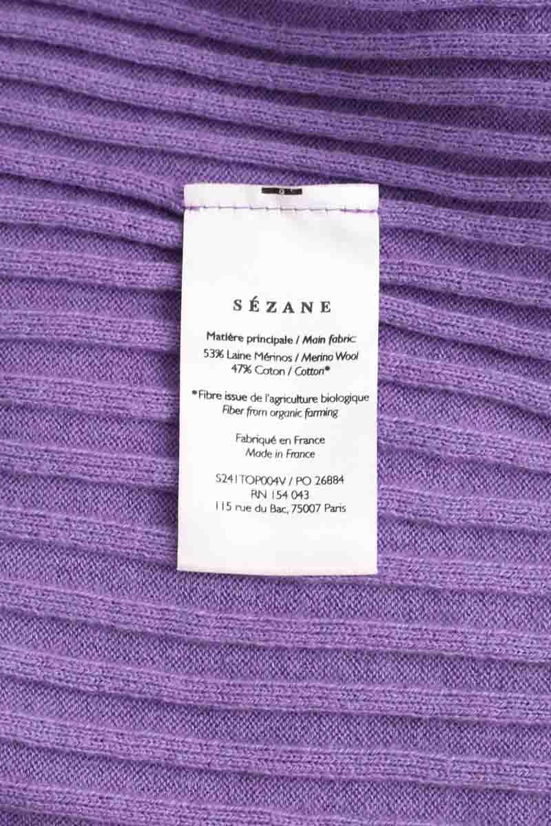 T-shirt SEZANE - Seconde main Purple