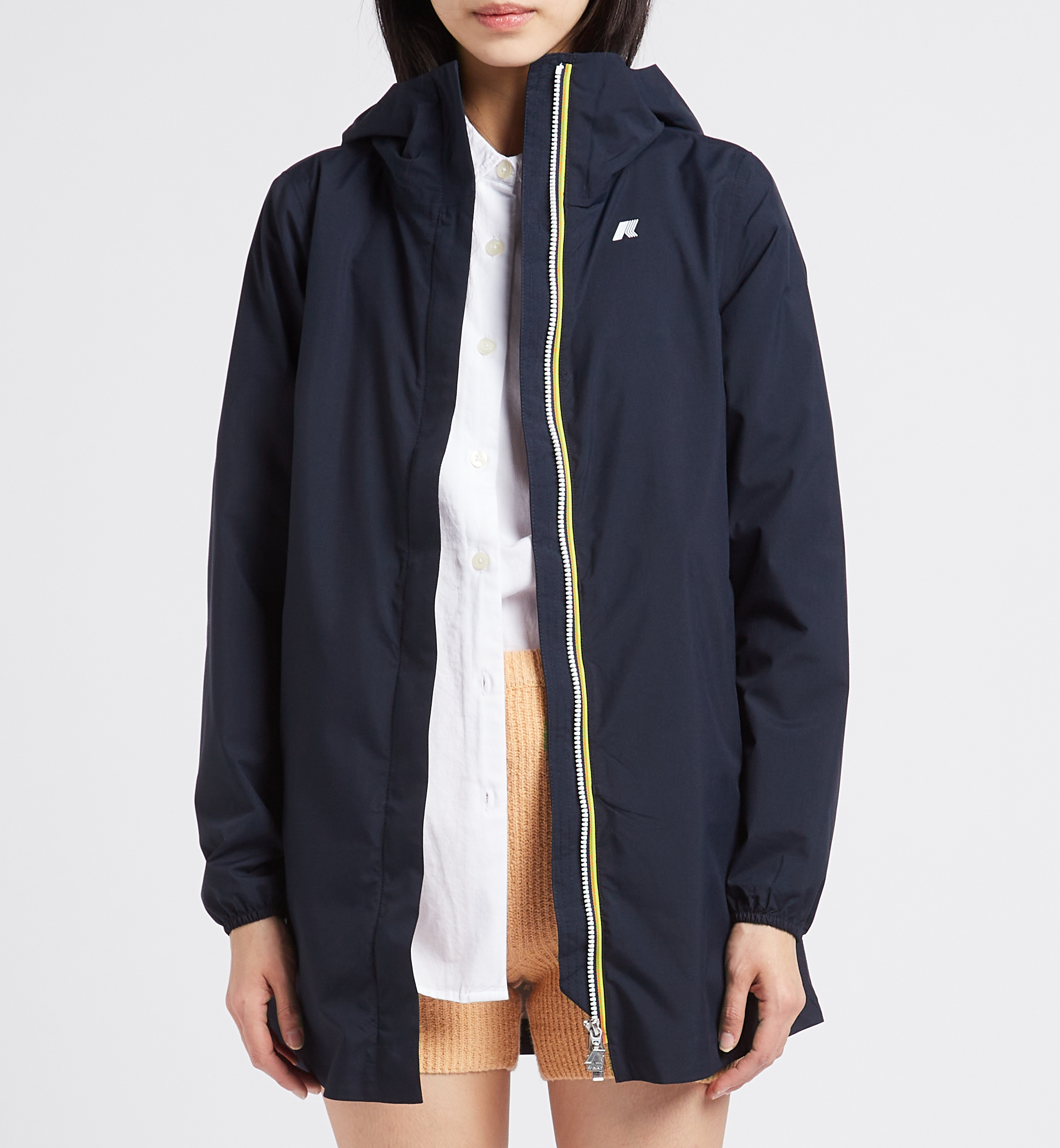 Blouson jacket with hood K-WAY