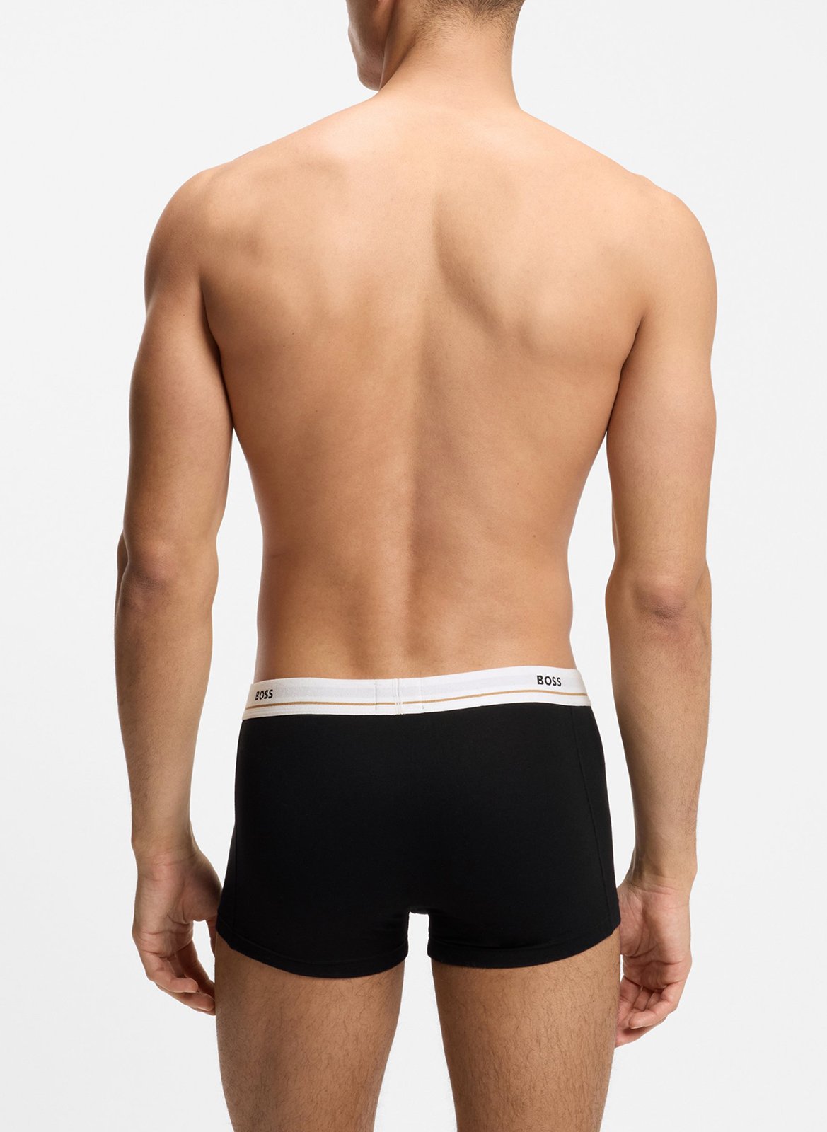 Pack de 5 boxers en coton mélangés BOSS Multicolore