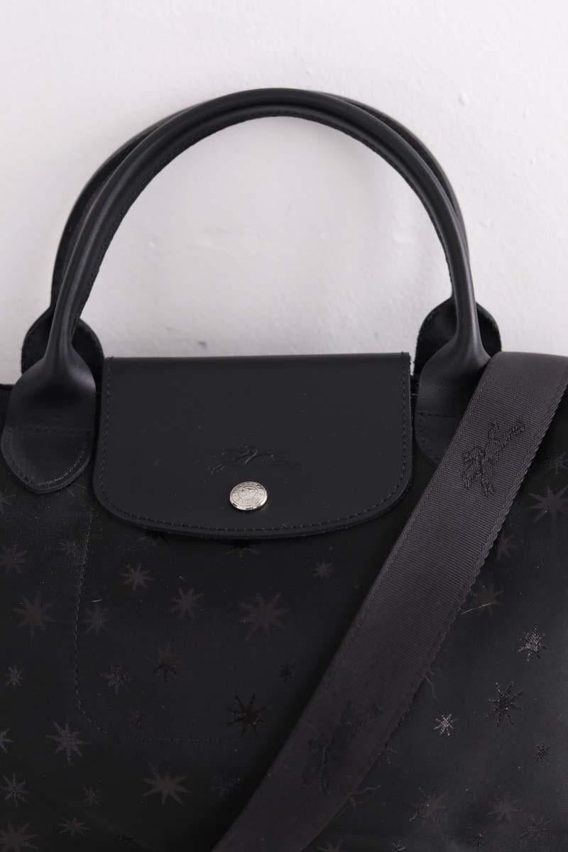 Fold-over shoulder bag LONGCHAMP - Seconde Main Black