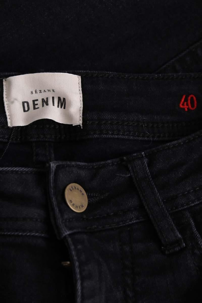 Slim-fit jeans SEZANE - Seconde main Black