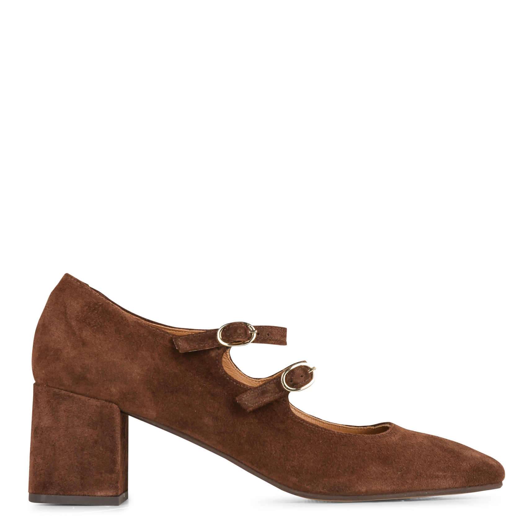 Babies en cuir suede MELLOW YELLOW Marron