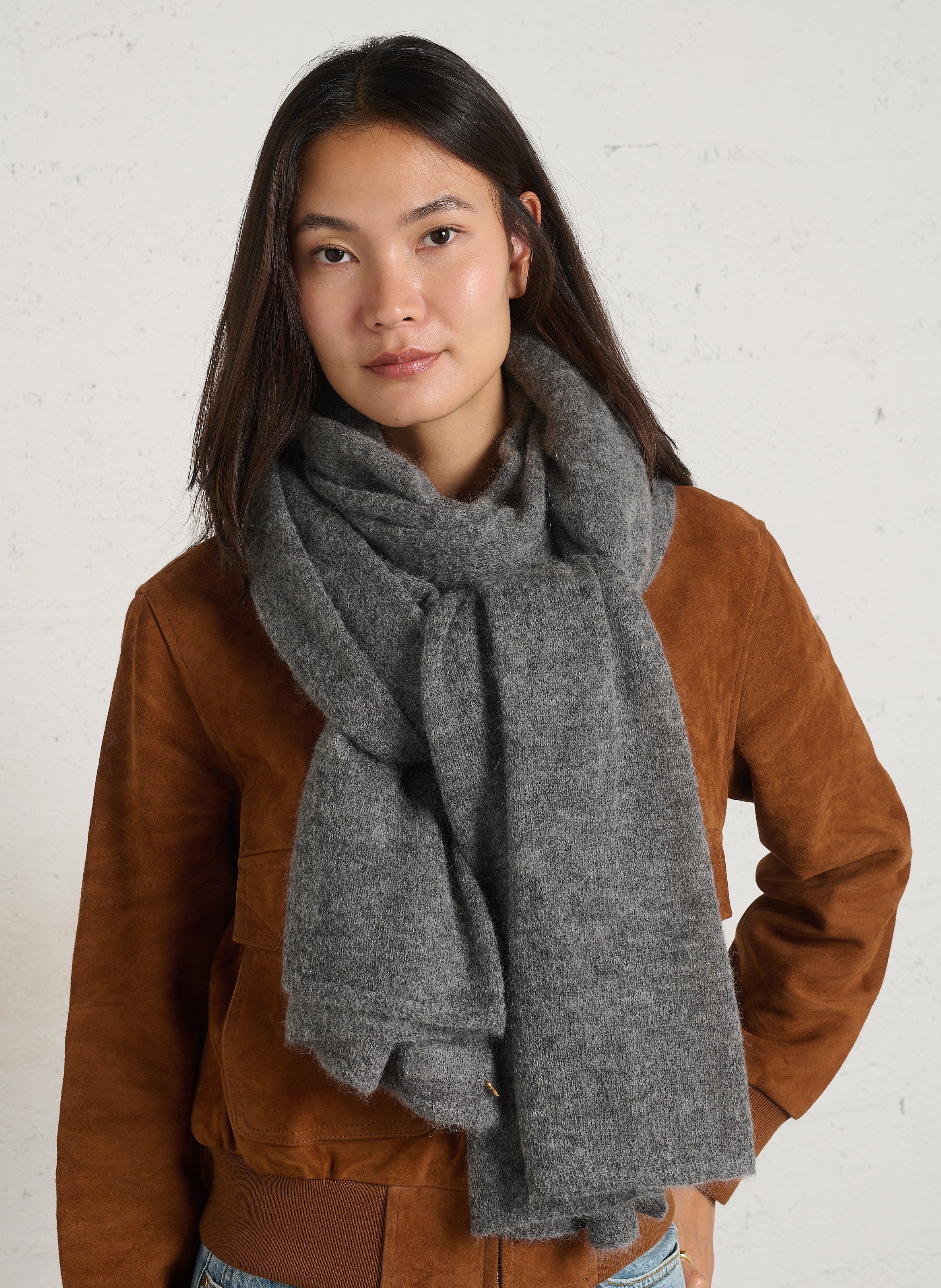 Sjaal van mohairmix DES PETITS HAUTS