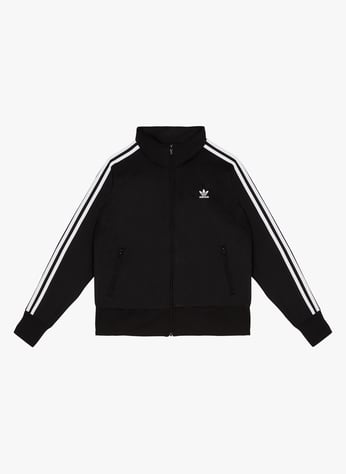 High neck Track Jacket Black Adidas Women Place des Tendances