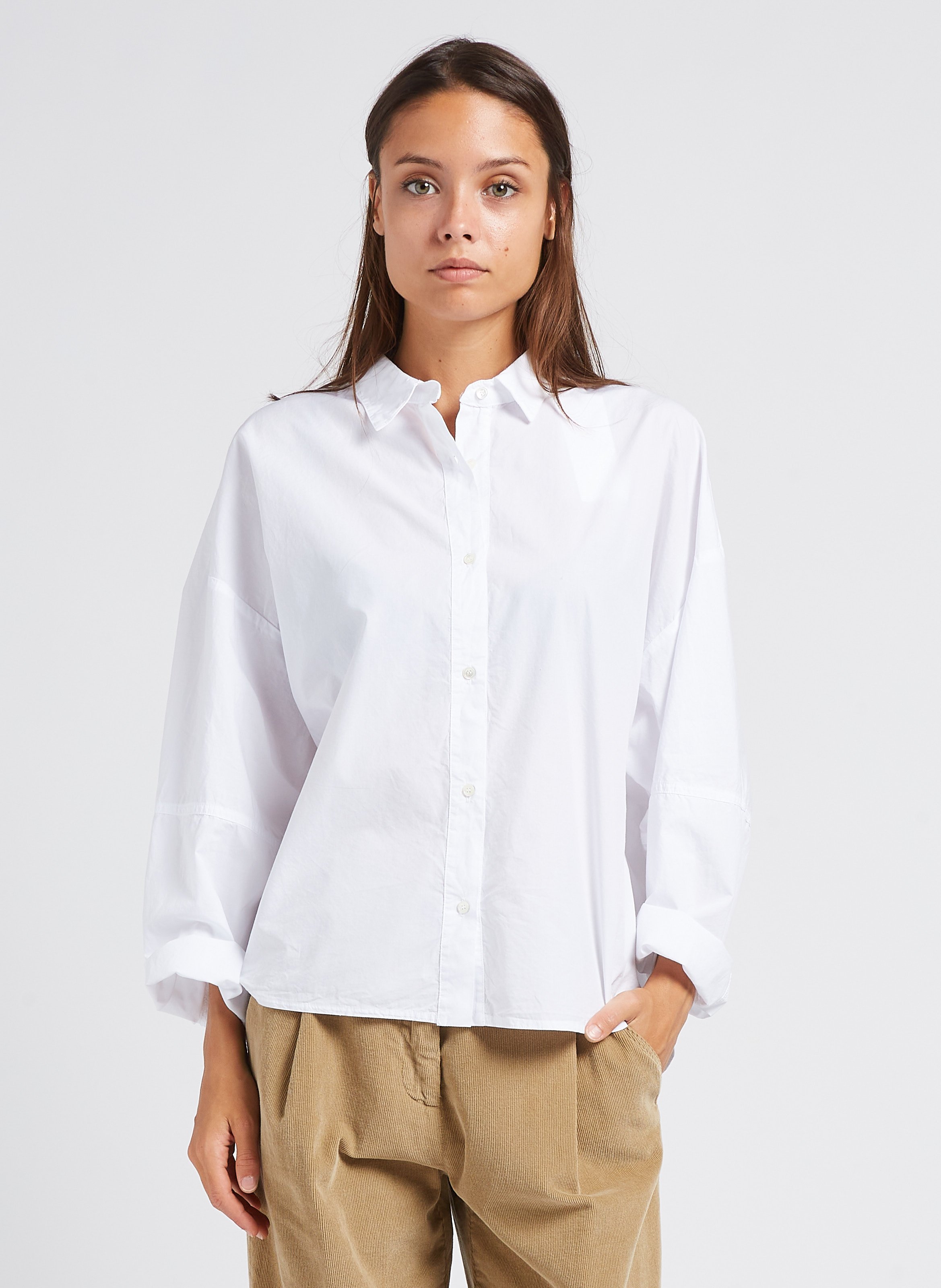 Camisa holgada online mujer