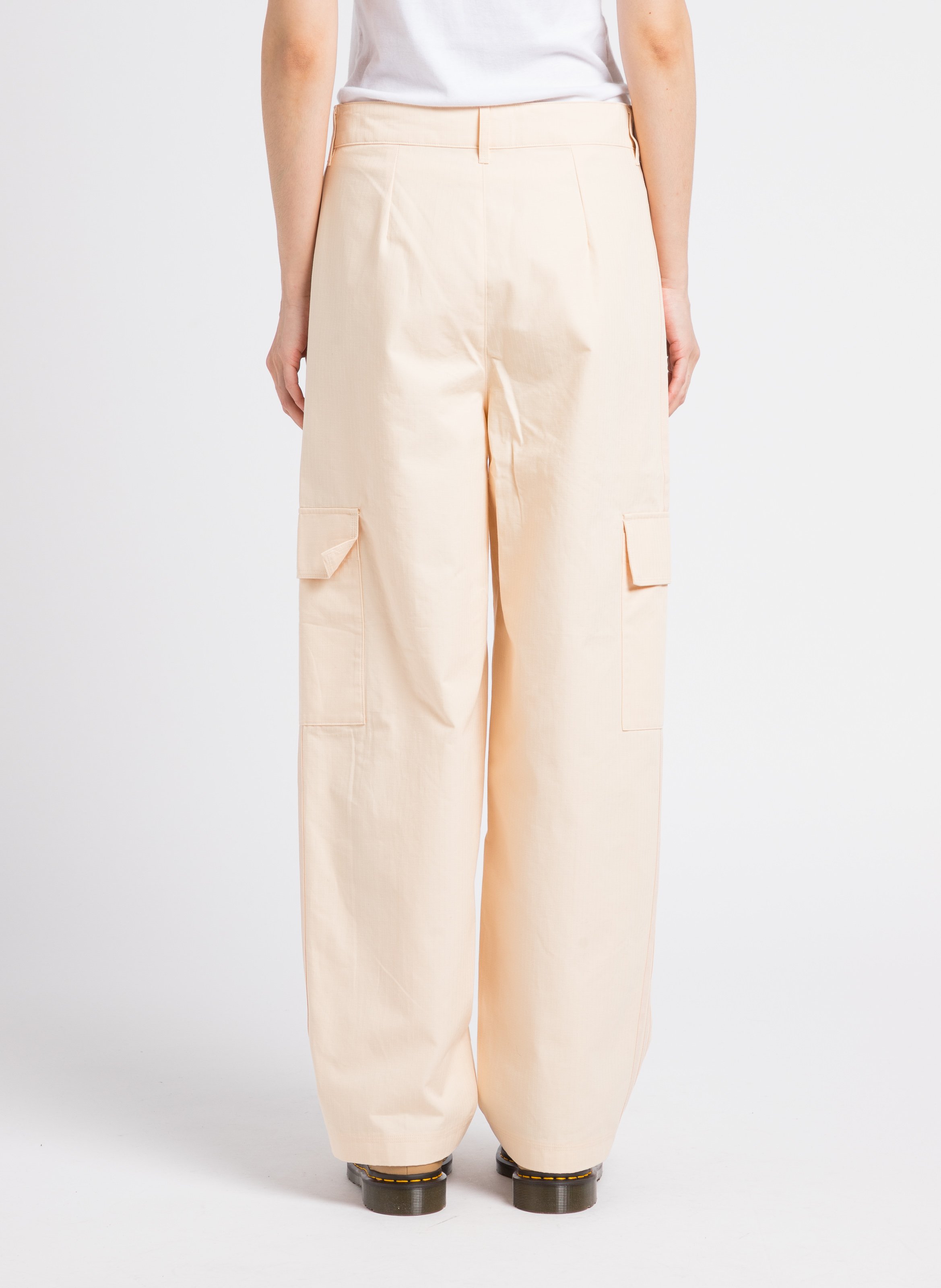 Wide-leg cotton pants ADIDAS Multicolored