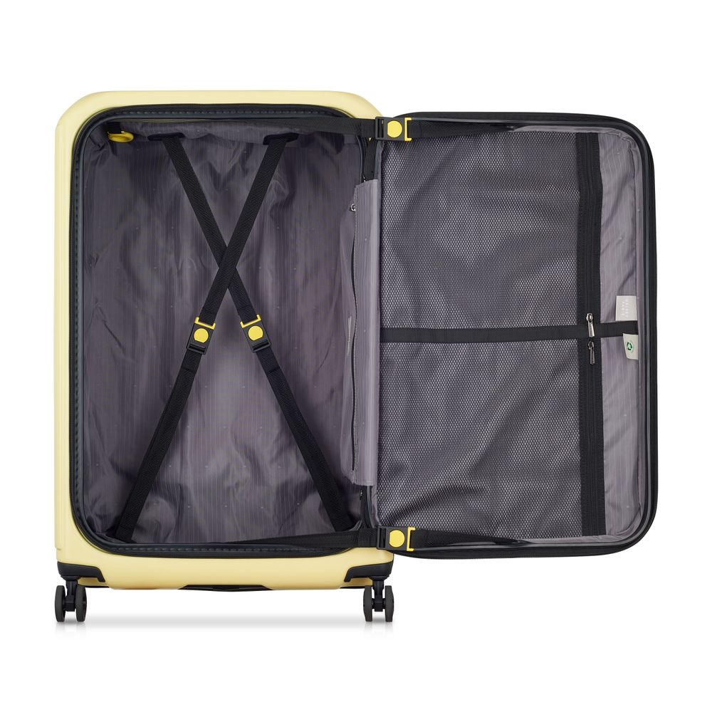 Rigid hold suitcase DELSEY PARIS Yellow