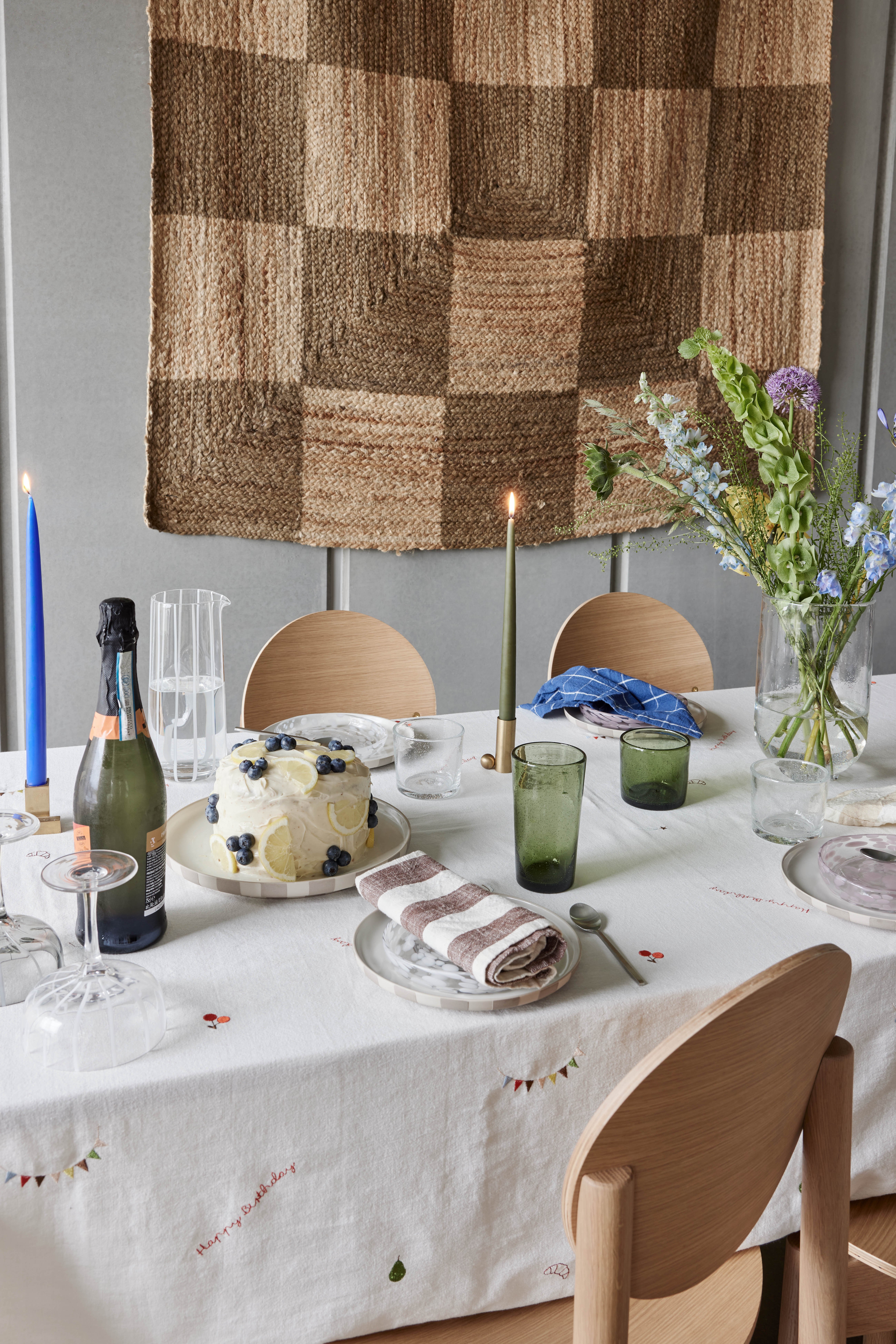 Glass vase OYOY LIVING DESIGN White