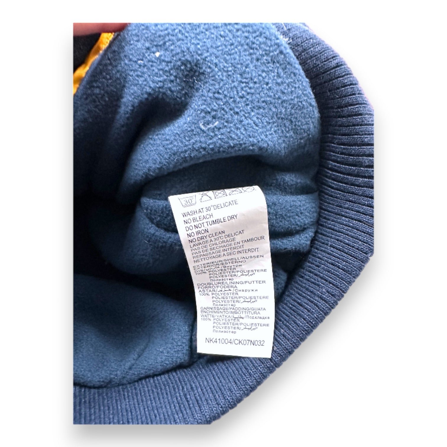 Yellow Baby Puffer Jacket - 6 months LEVI'S - Seconde main Yellow