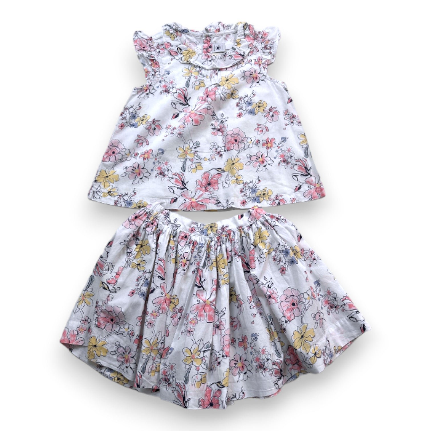 White children's set - 8 years PETIT BATEAU - Seconde Main White