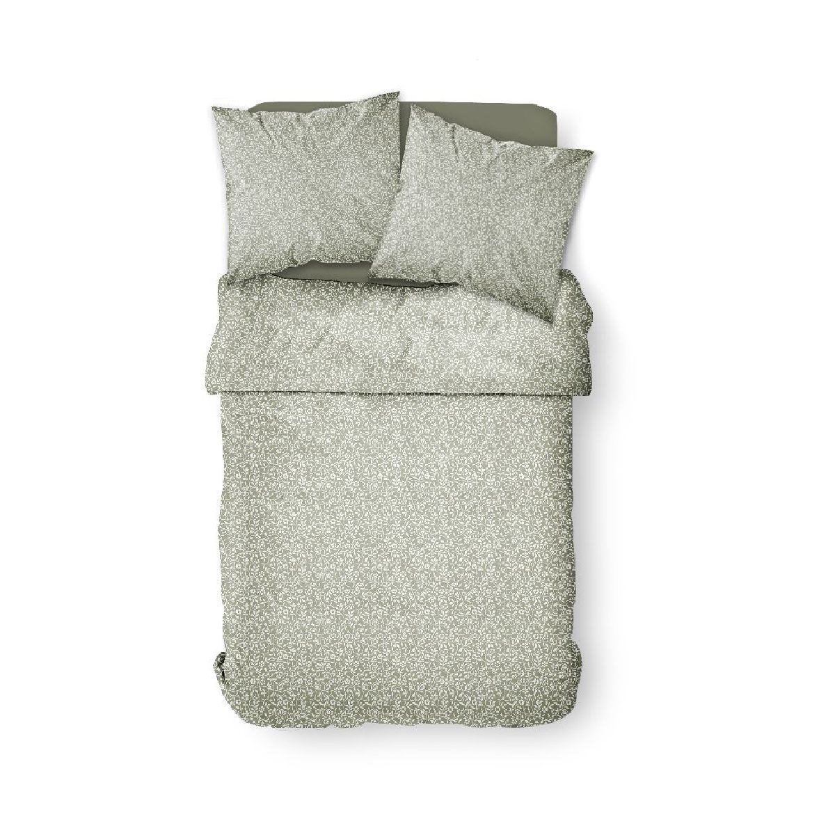 Cotton bedding set TODAY LINGE DE MAISON Green