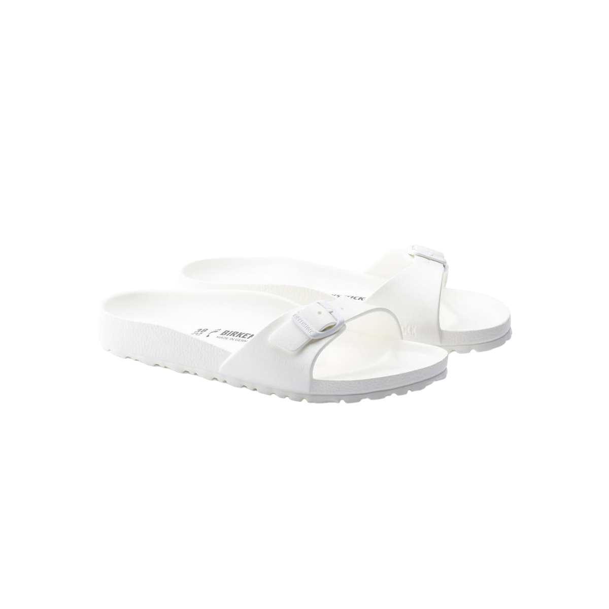 Faux leather sandals BIRKENSTOCK Black