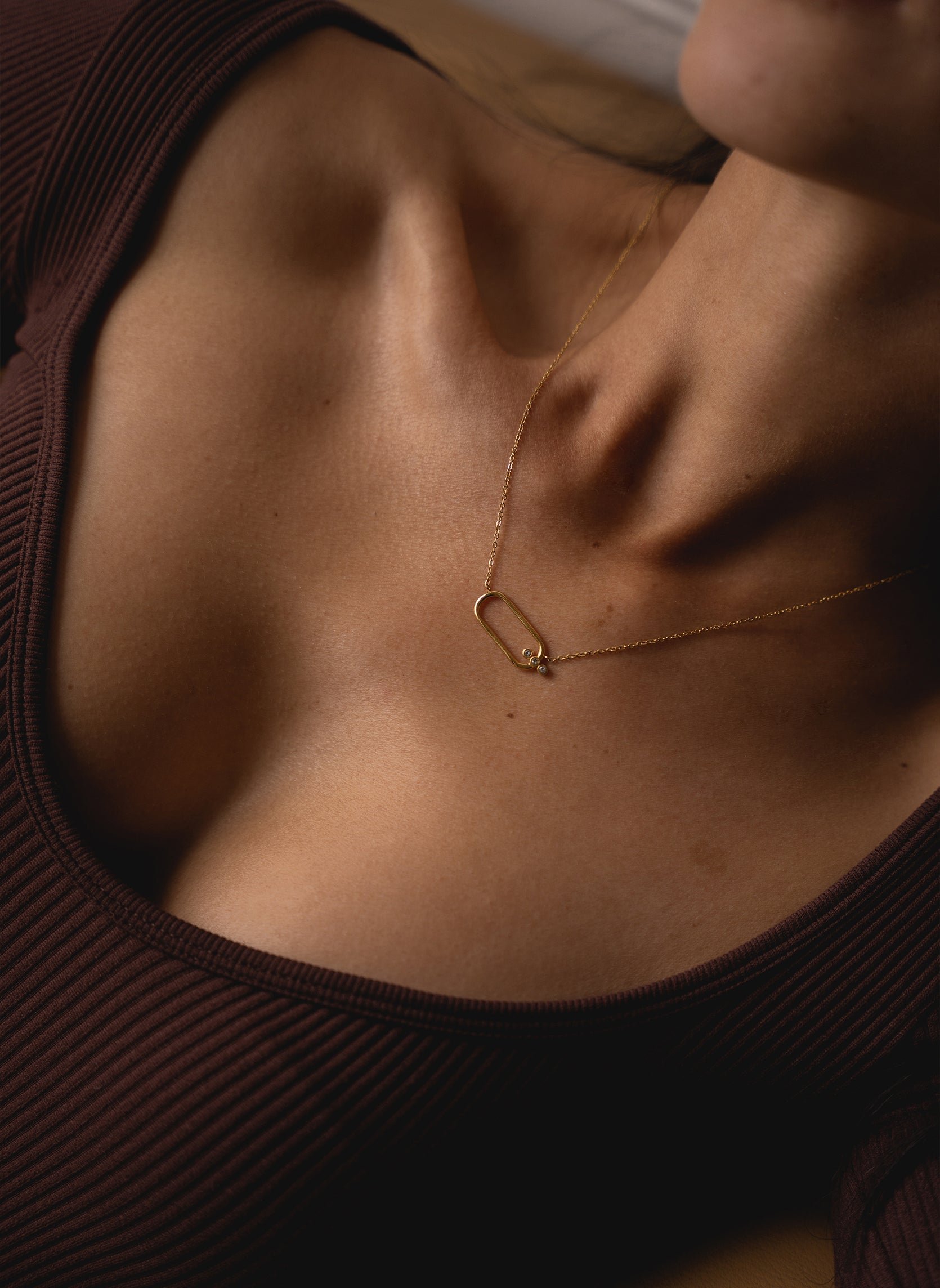 Necklace chain HADES AEC Paris White