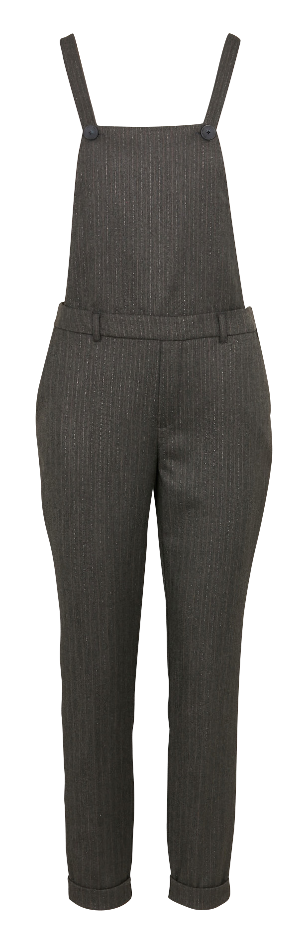 Combinaison droite à rayures métallisées ONE STEP Gris