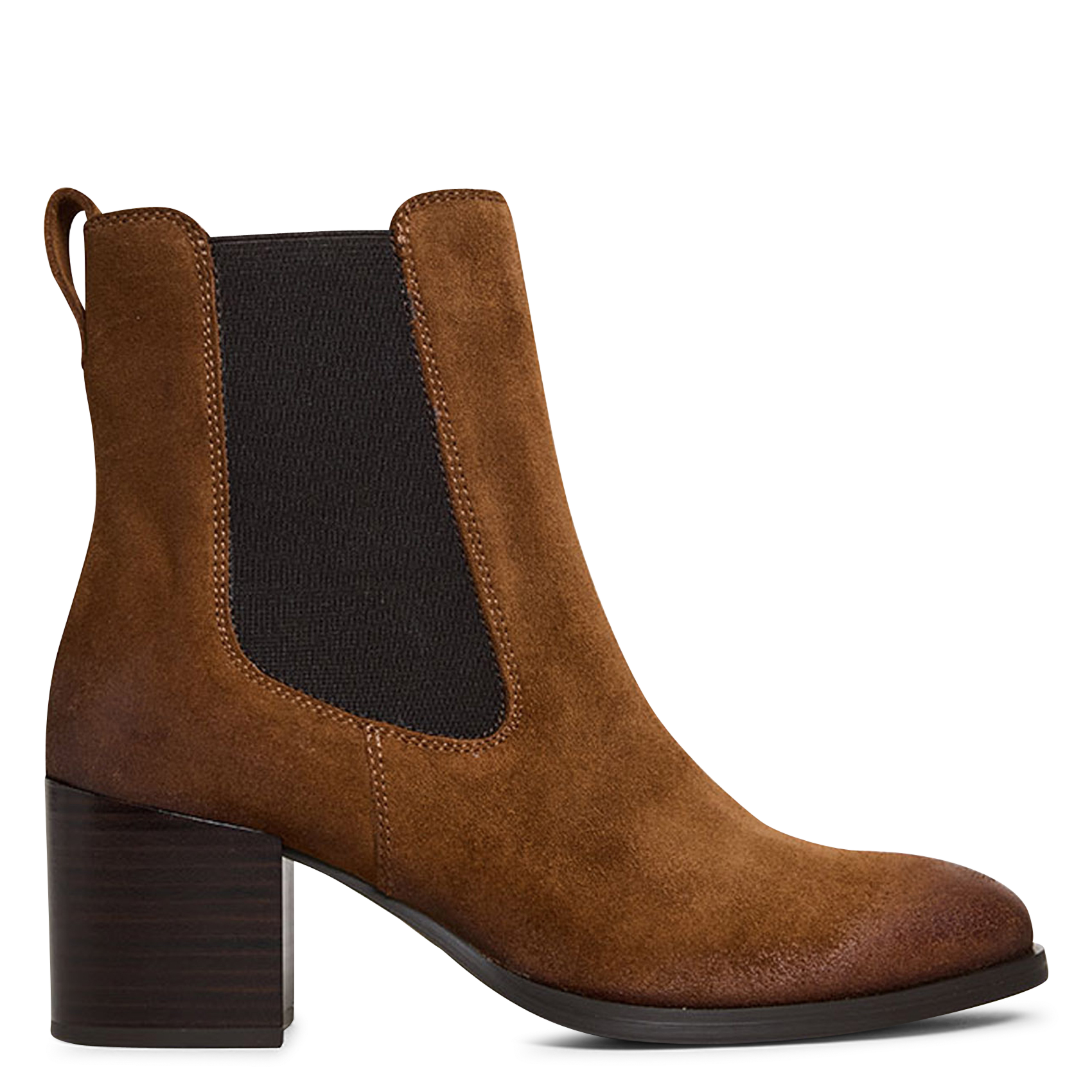 Bianca leather ankle boots JONAK Brown