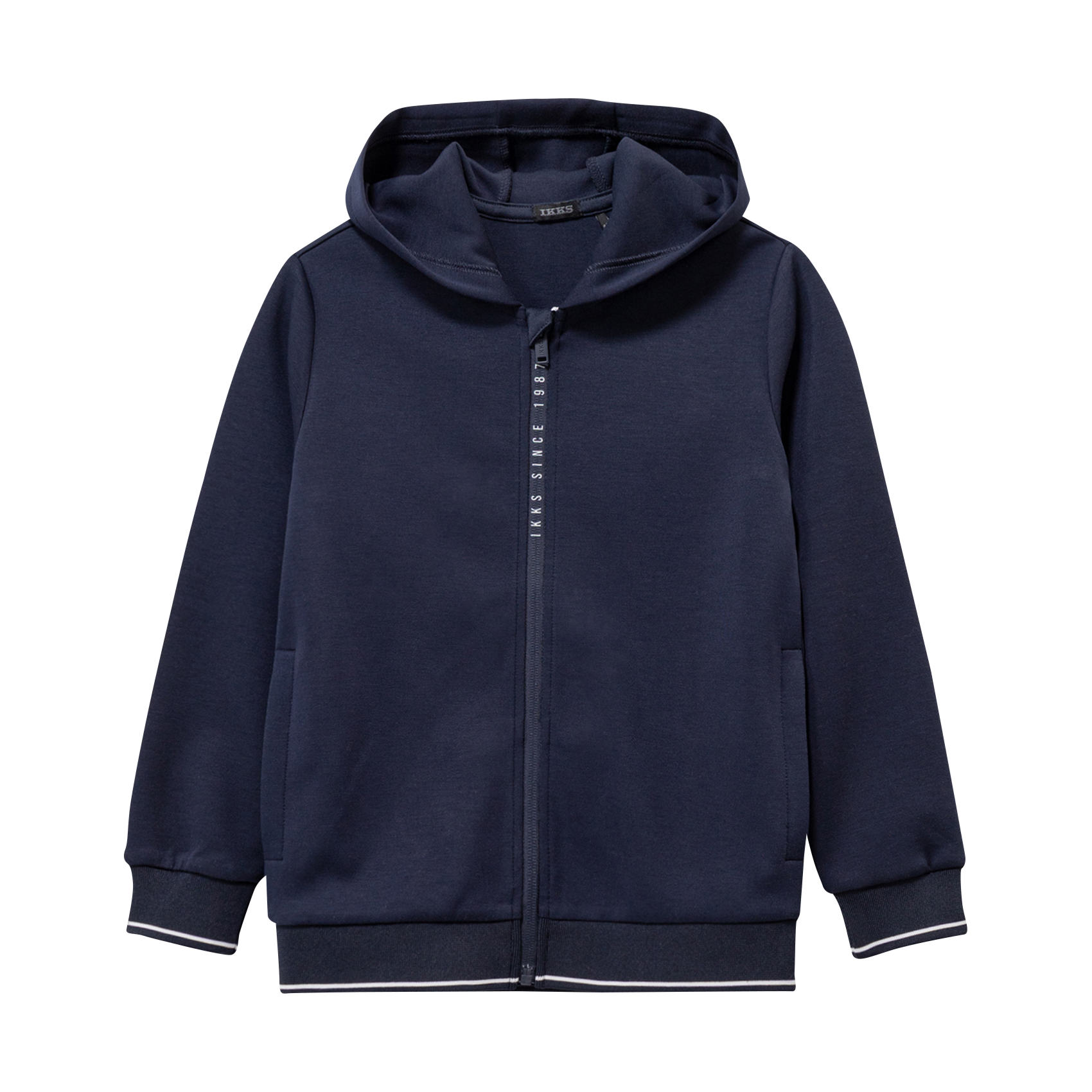 Round-neck cardigan IKKS JUNIOR Blue
