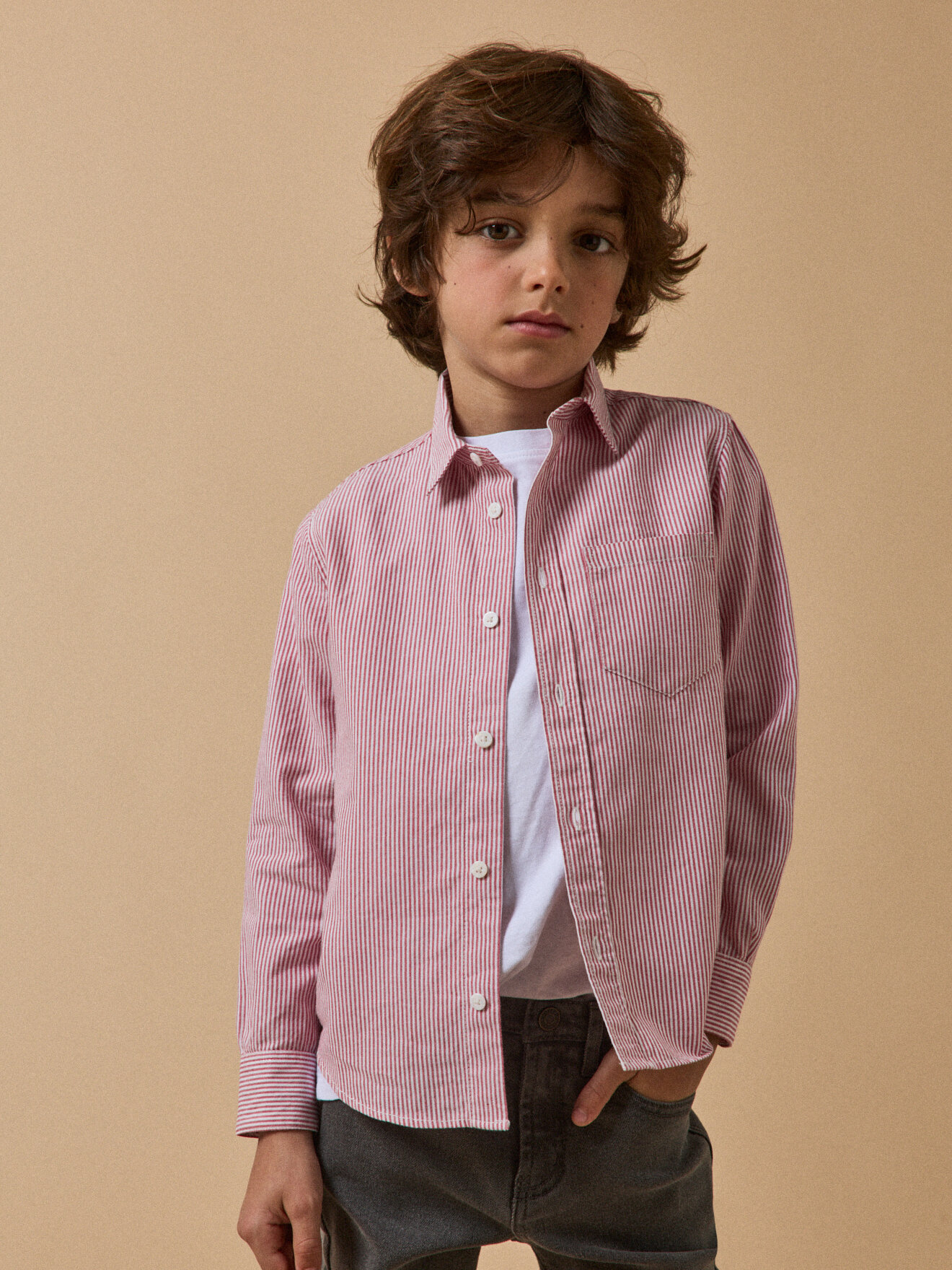 Striped shirt CYRILLUS Blue