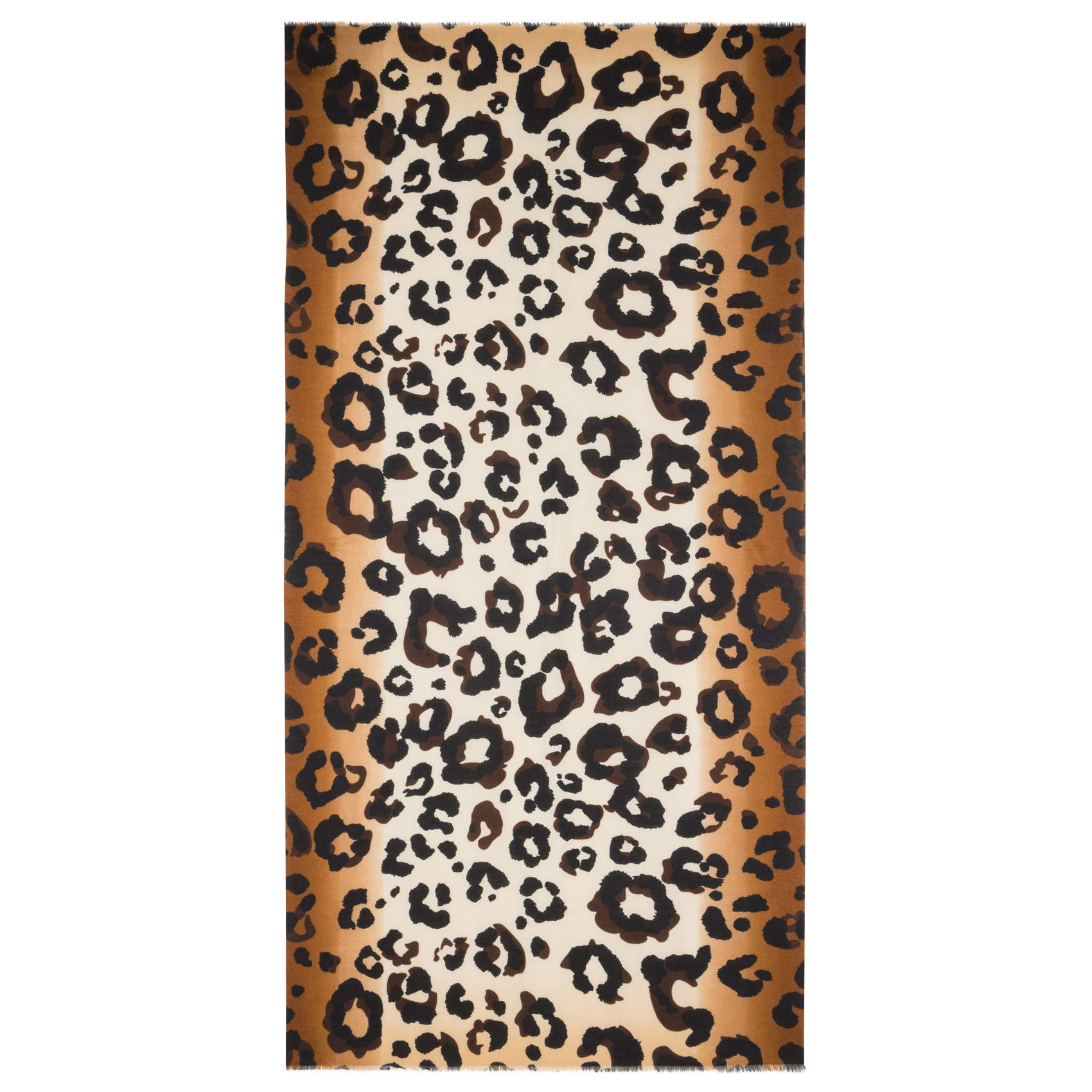 Foulard imprimé AU PRINTEMPS PARIS Marron