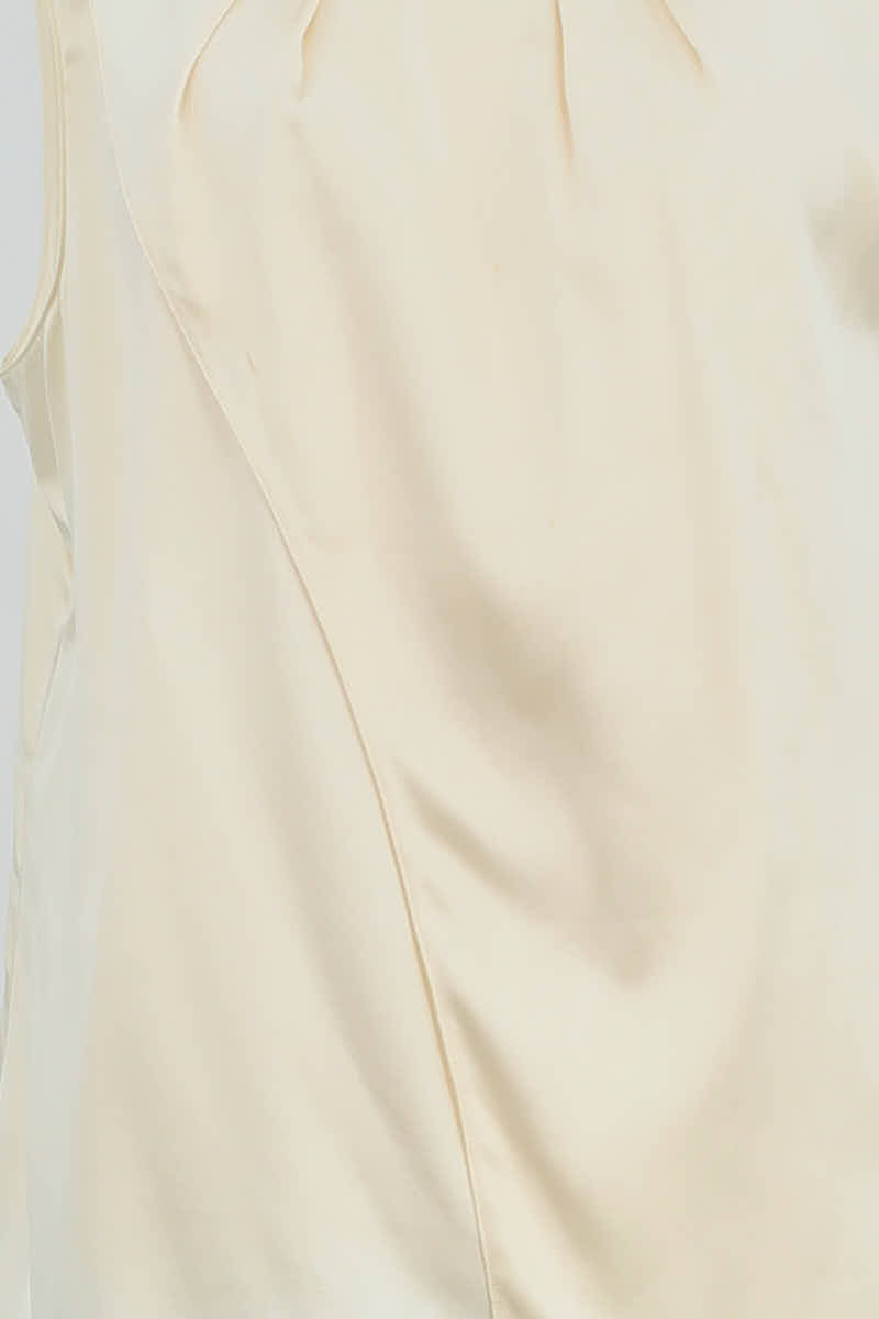 Azawood sleeveless top ARMANI - SECONDE MAIN Beige