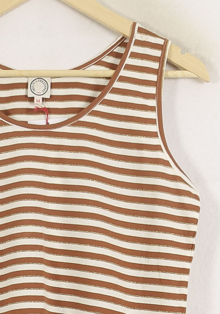 Top & tank top INES DE LA FRESSANGE - Seconde main Brown