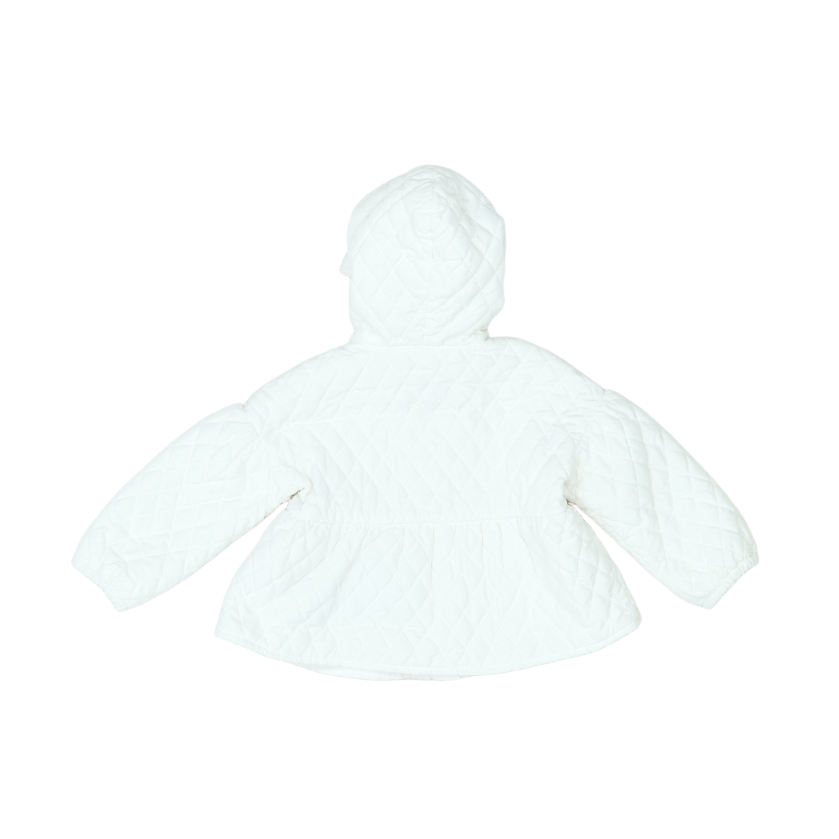 White Baby Coat - 18 months IL GUFO - Seconde main White