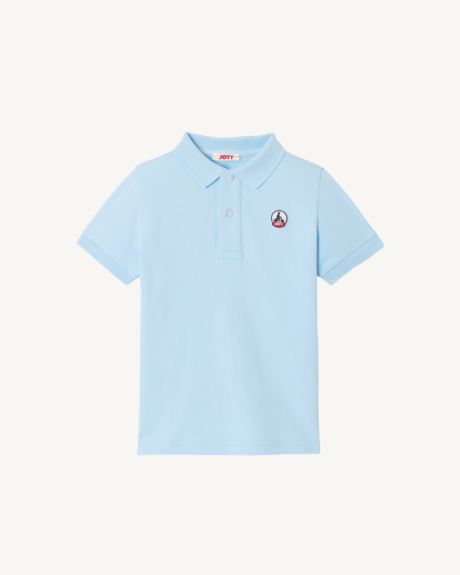 Organic cotton kids' polo Salvador JOTT Blue