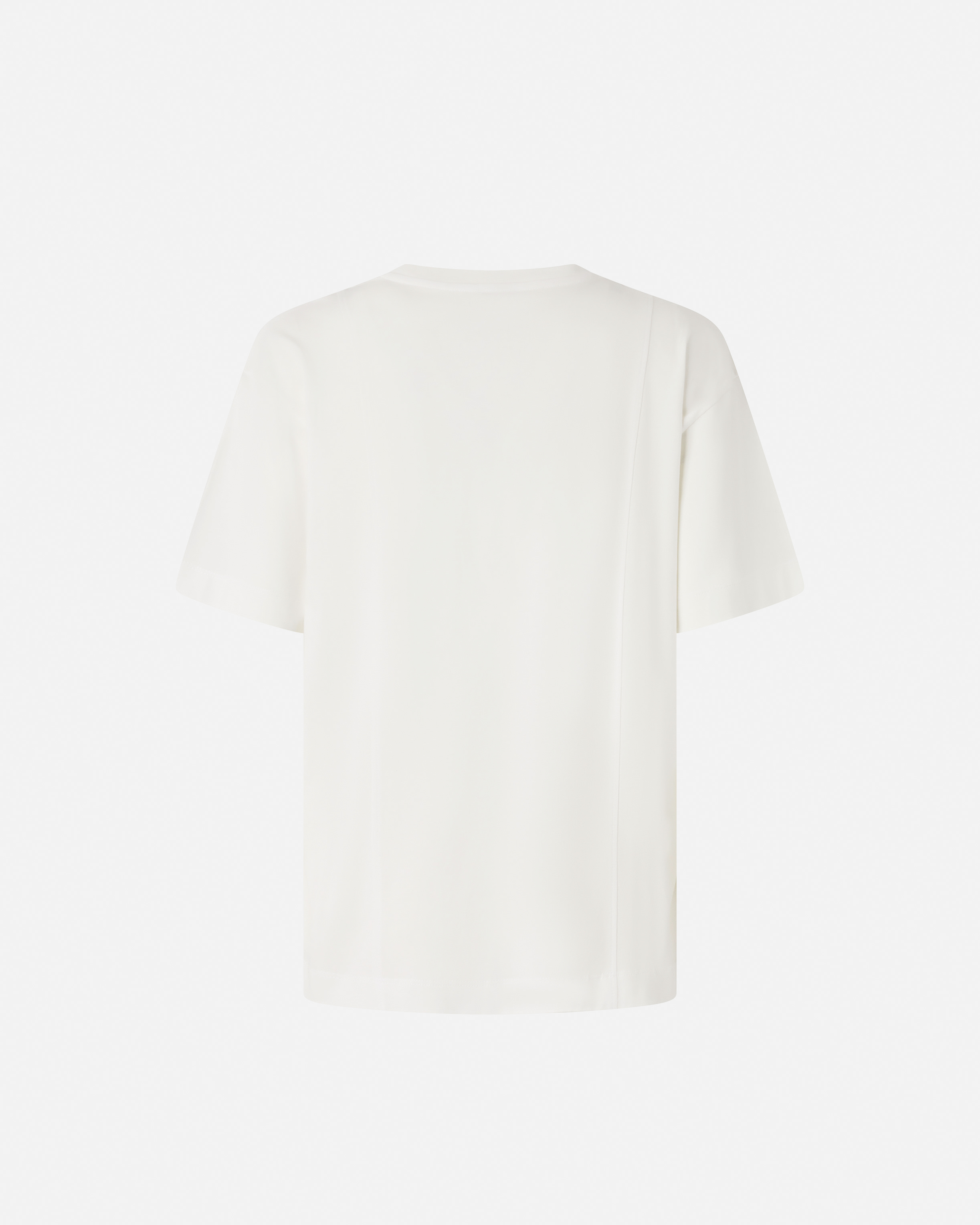 T-shirt with heart embroidery PINKO White