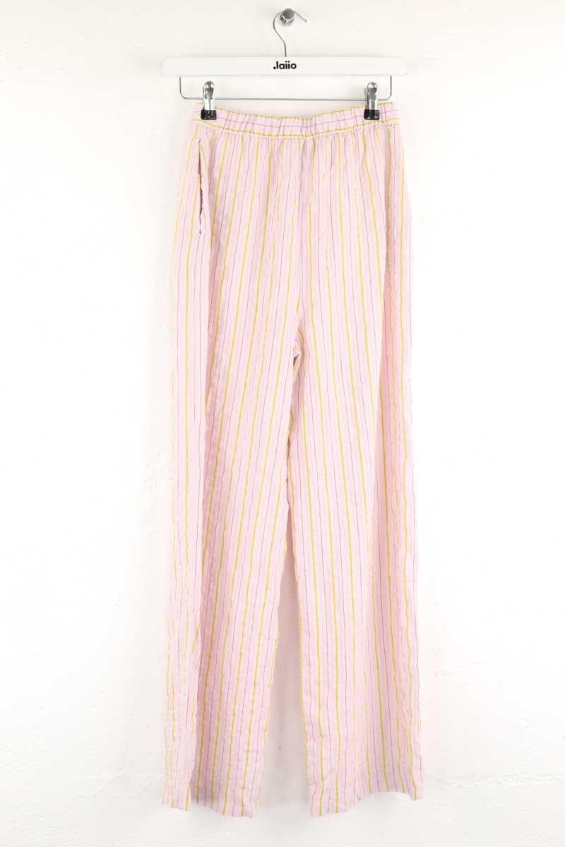 Wide trousers BELLEROSE - Seconde Main Pink