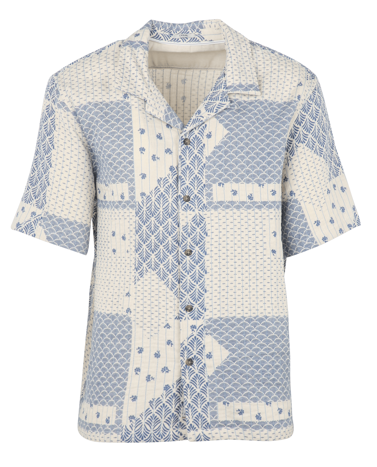 Blouse met print Real PEPE JEANS Blauw