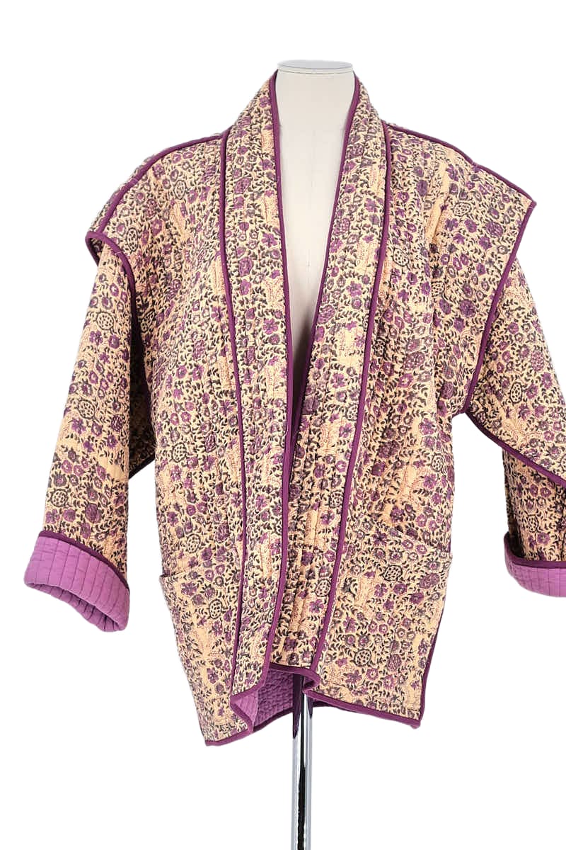 JACKET LAURENCE BRAS - Seconde Main Purple