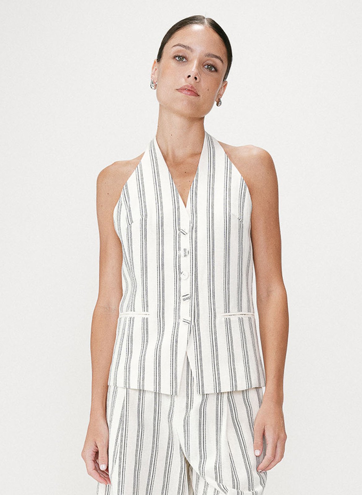 Striped top GRACE ET MILA Brown