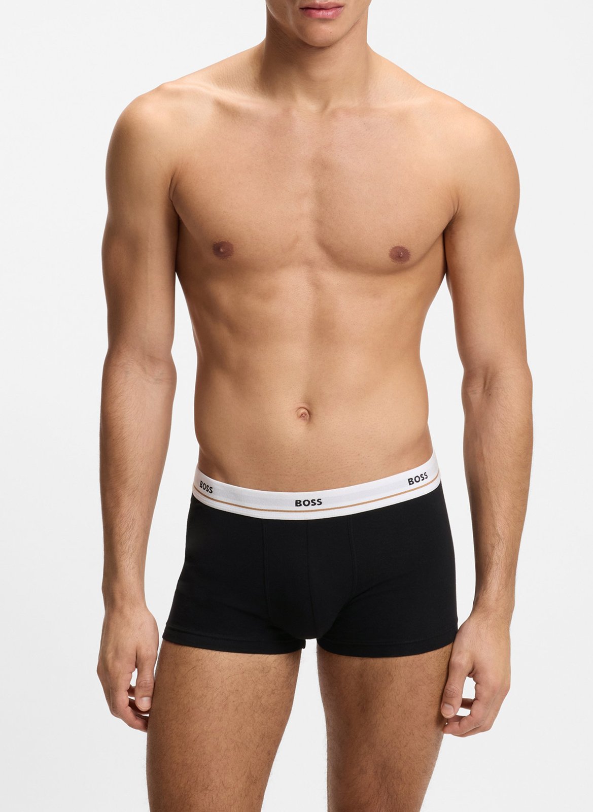 Pack de 5 boxers en coton mélangés BOSS Multicolore