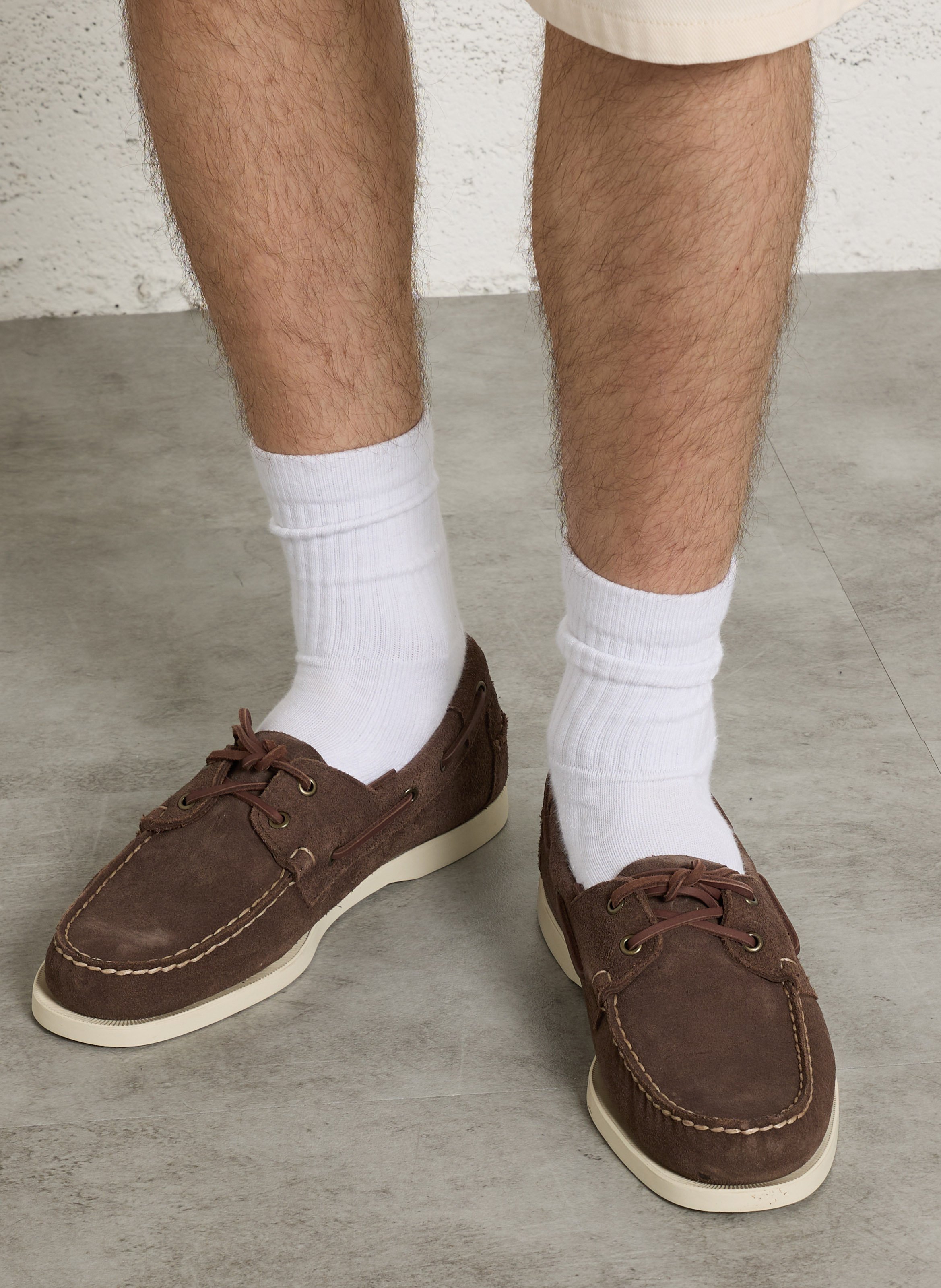 Schnür-Mokassins aus Wildleder SEBAGO Braun