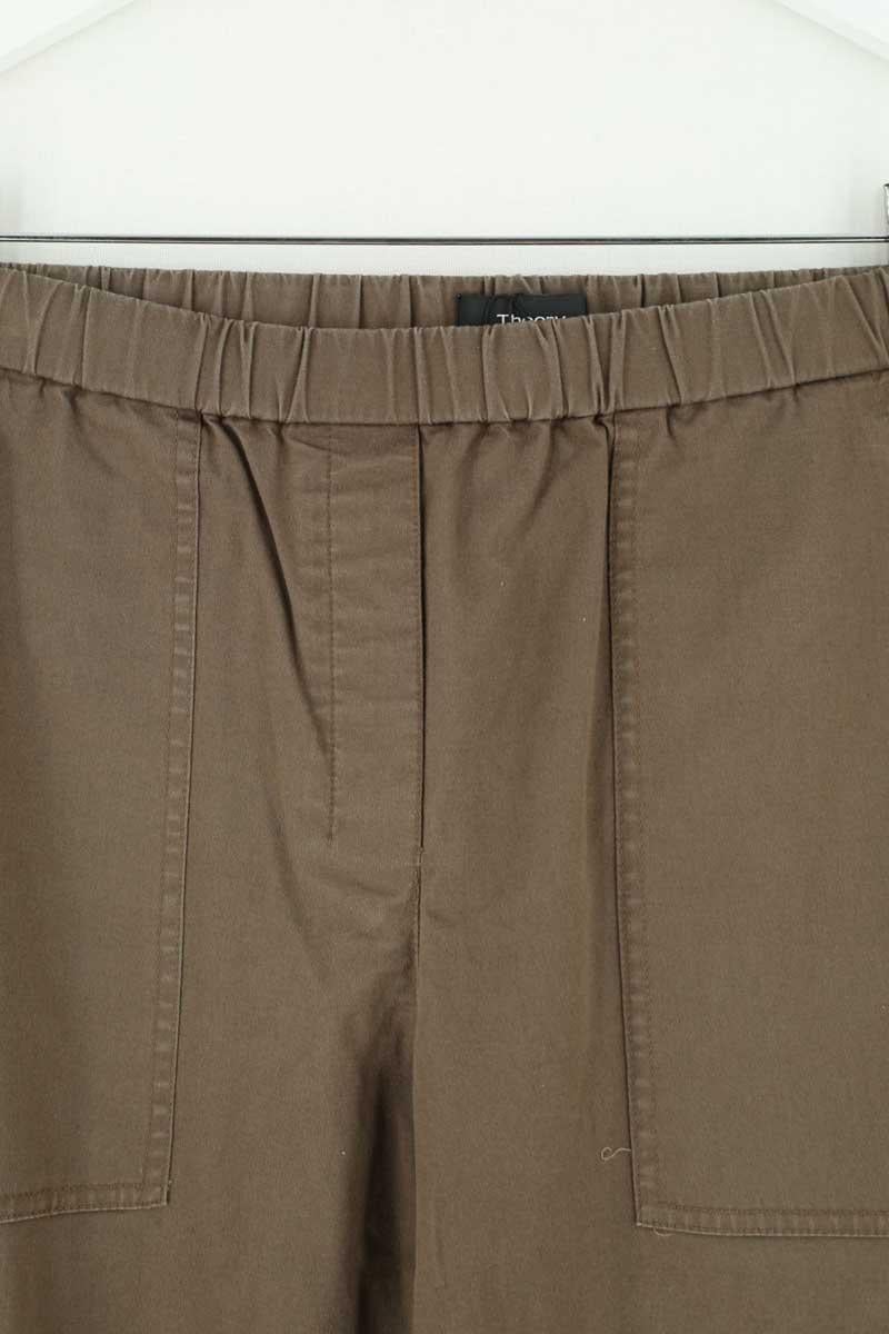 Slim-fit jeans THEORY - Seconde Main Khaki