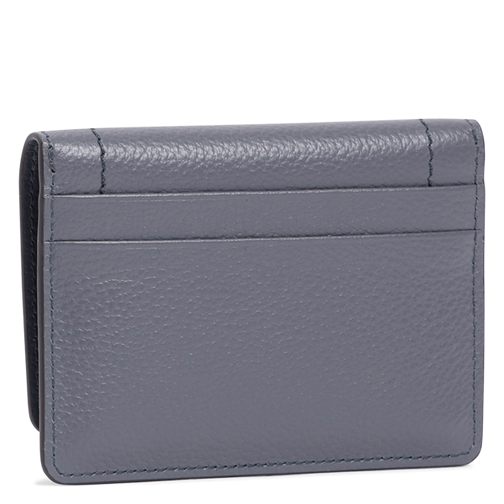 Porte-cartes en cuir de vachette  LE TANNEUR Bleu