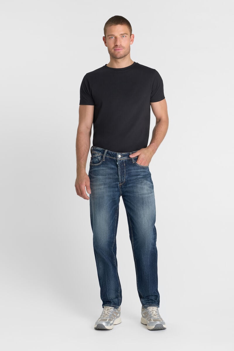 Loose, wide-leg jeans, length 34 LE TEMPS DES CERISES Blue