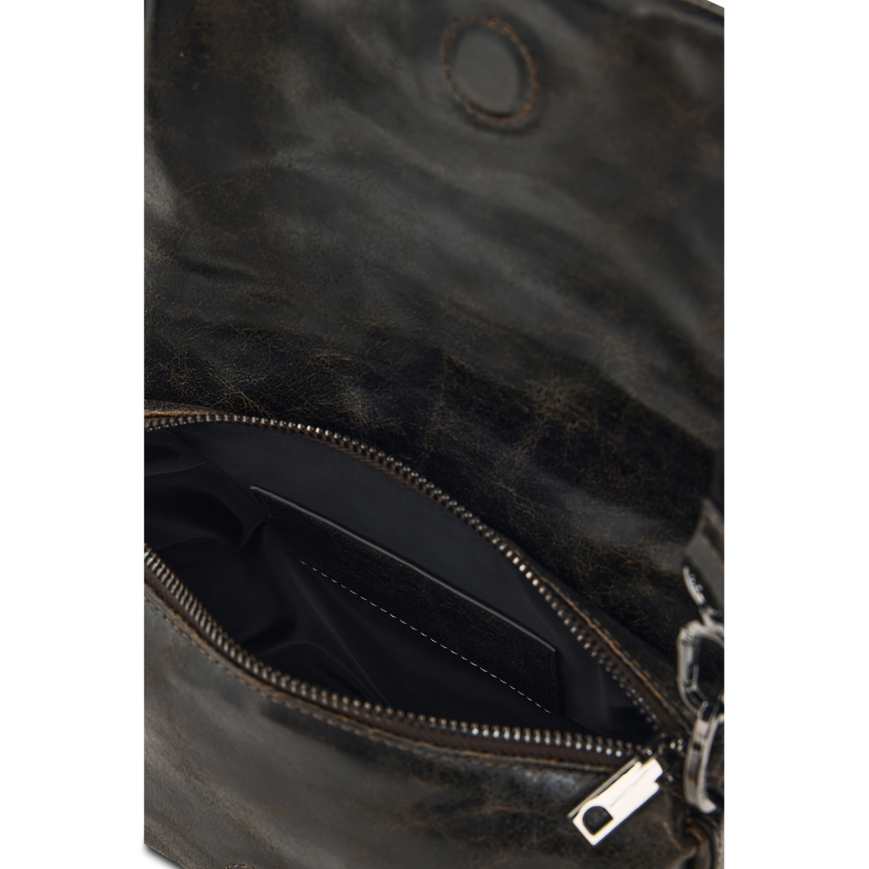 Bestickte Schultertasche DESIGUAL Braun