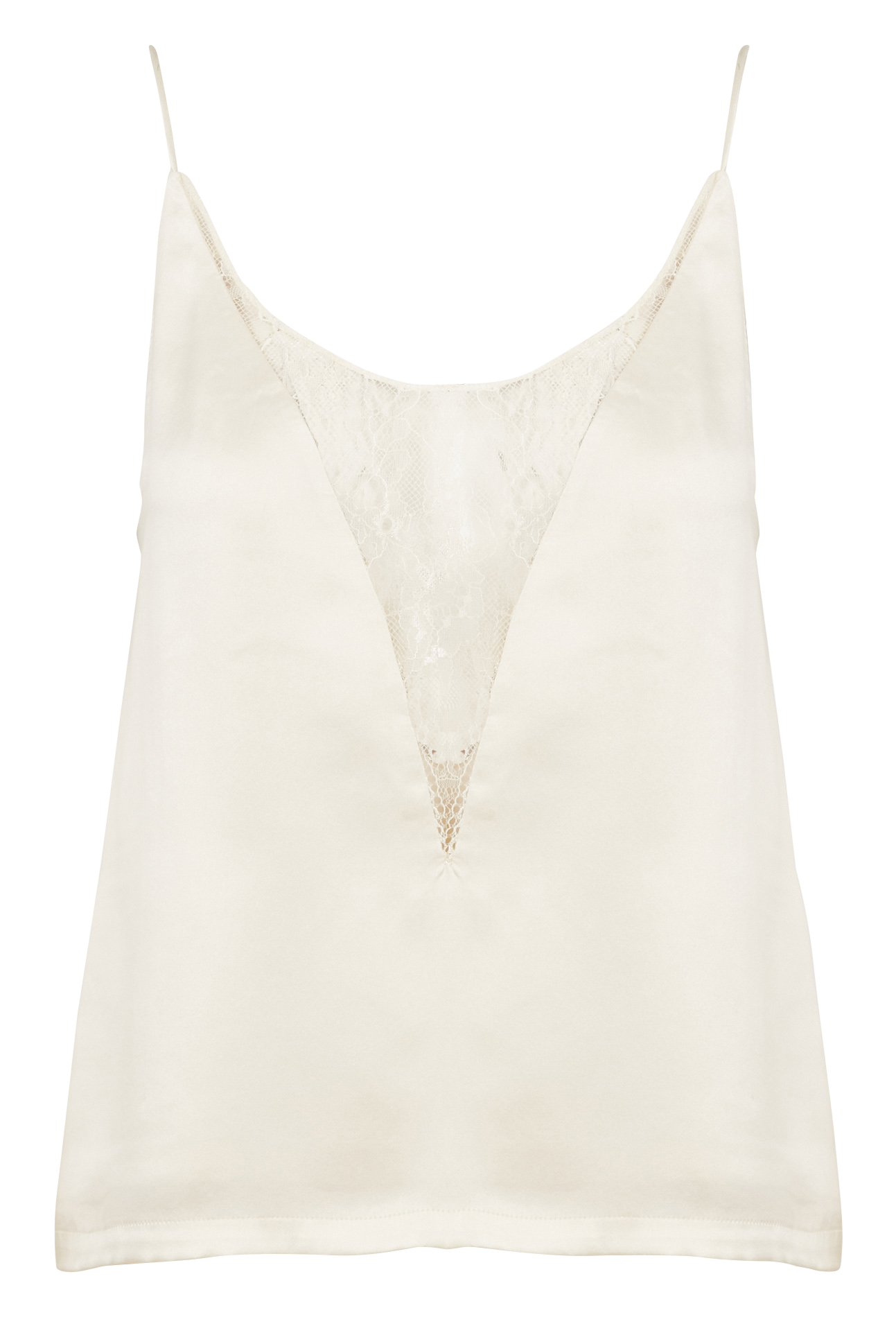 Caraco à dos ouvert en soie KARMA KOMA Blanc