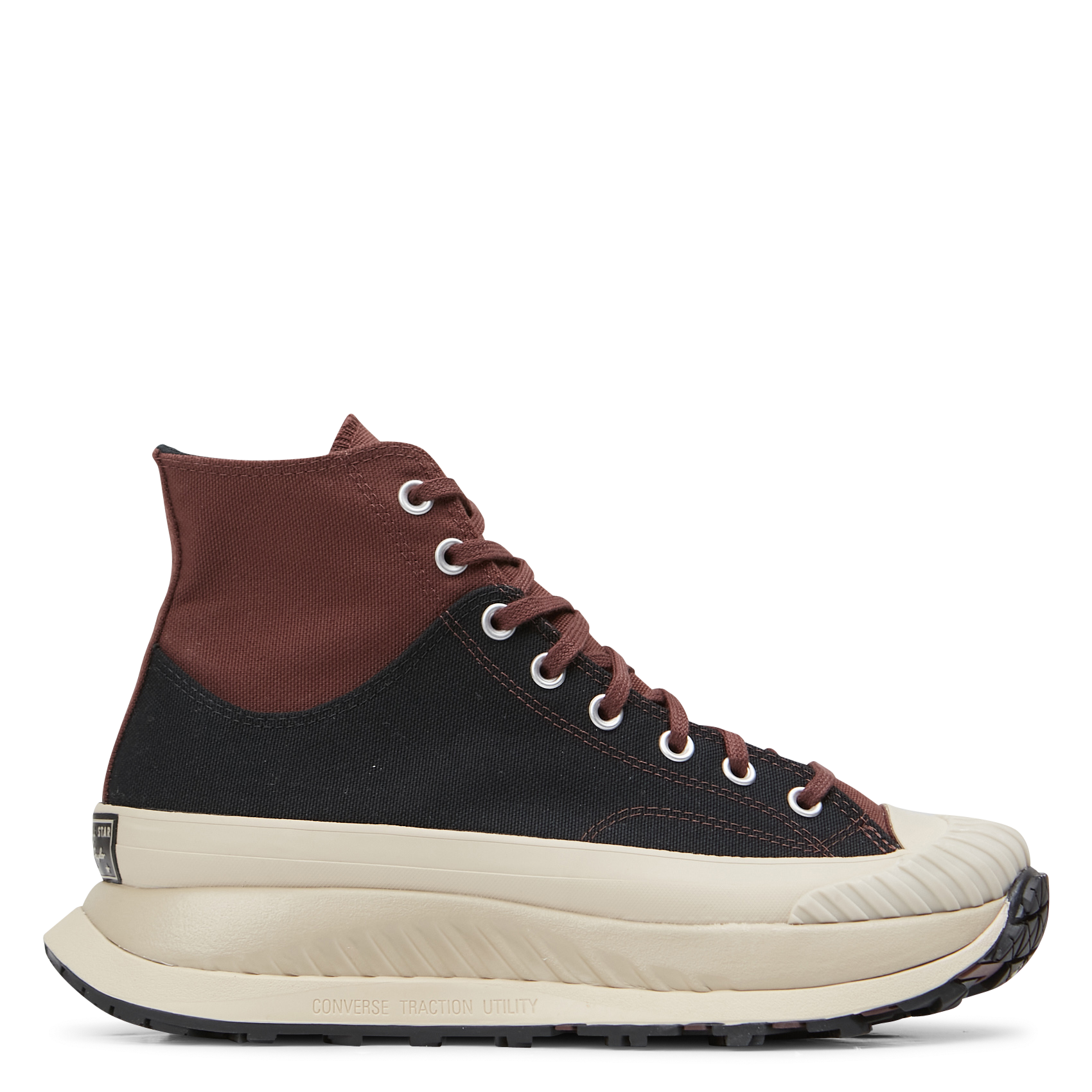 High-top fabric trainers CONVERSE Black