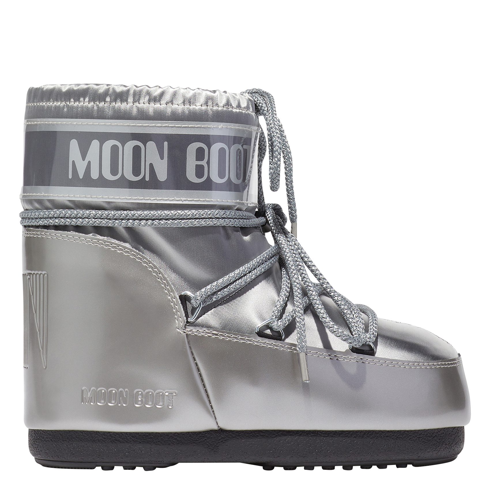 Bottines à lacets métallisées MOON BOOT