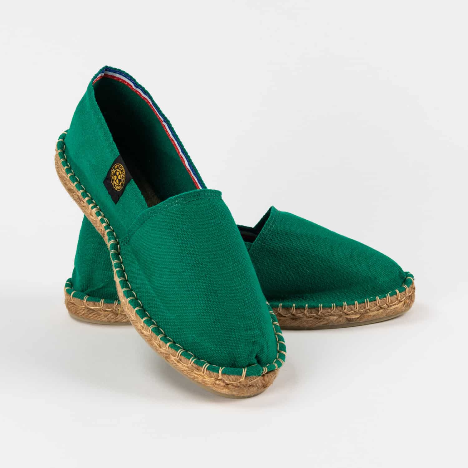 Striped espadrilles ART OF SOULE Green