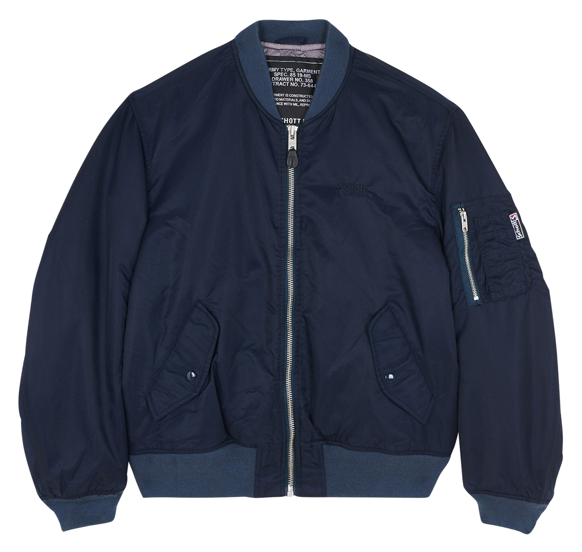 Blouson ample vintage  SCHOTT Bleu