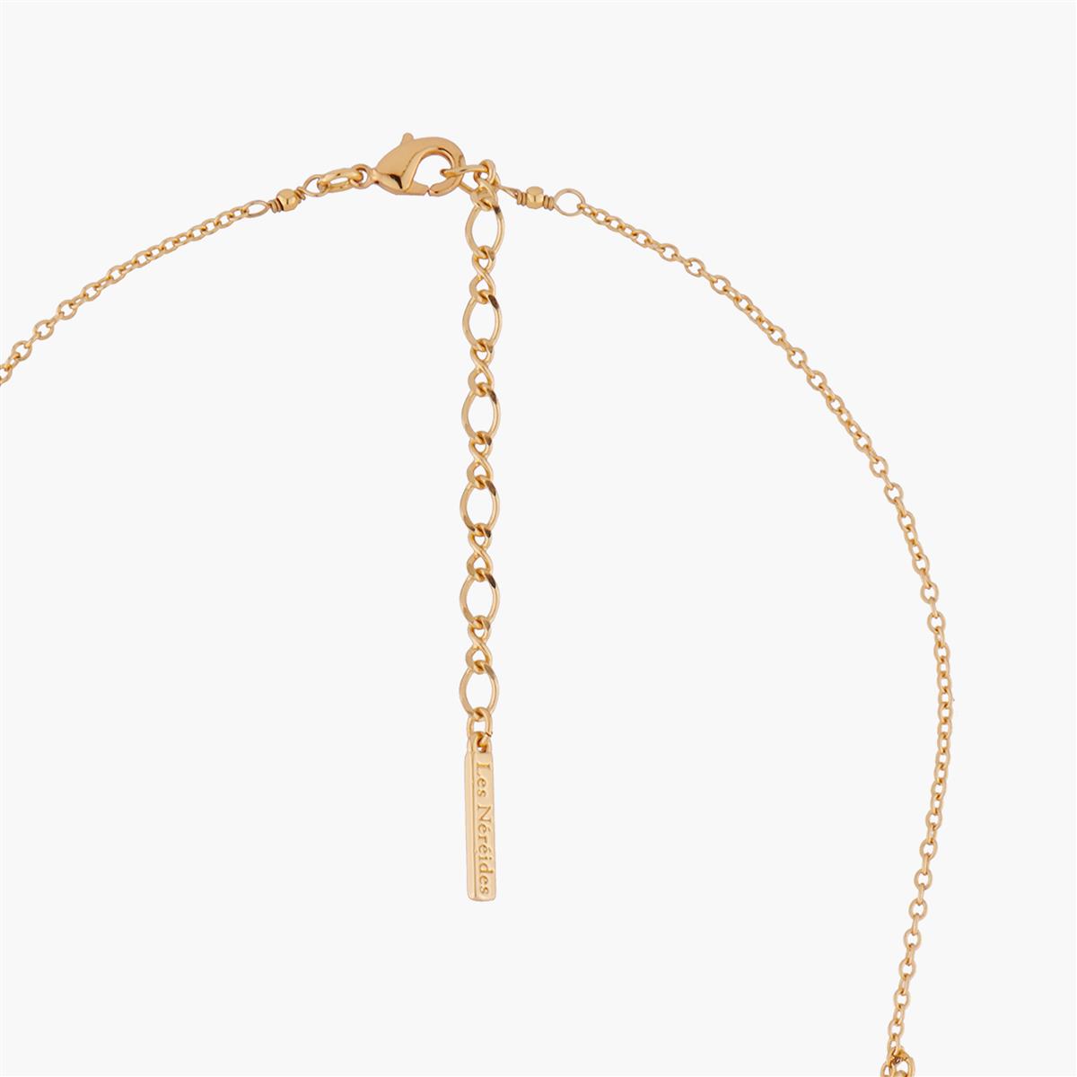 Rabbit Enchanted Encounters bib necklace LES NEREIDES Multicolored