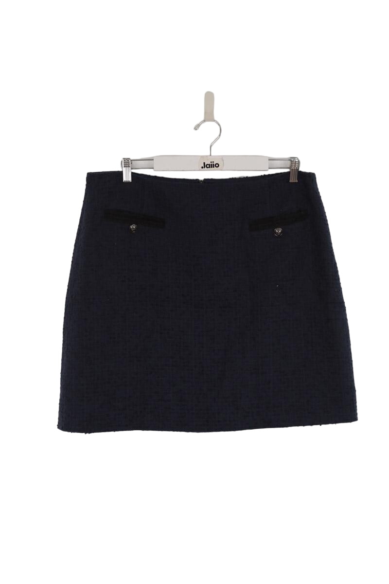 Cotton mini skirt LK BENNETT - Seconde Main Blue