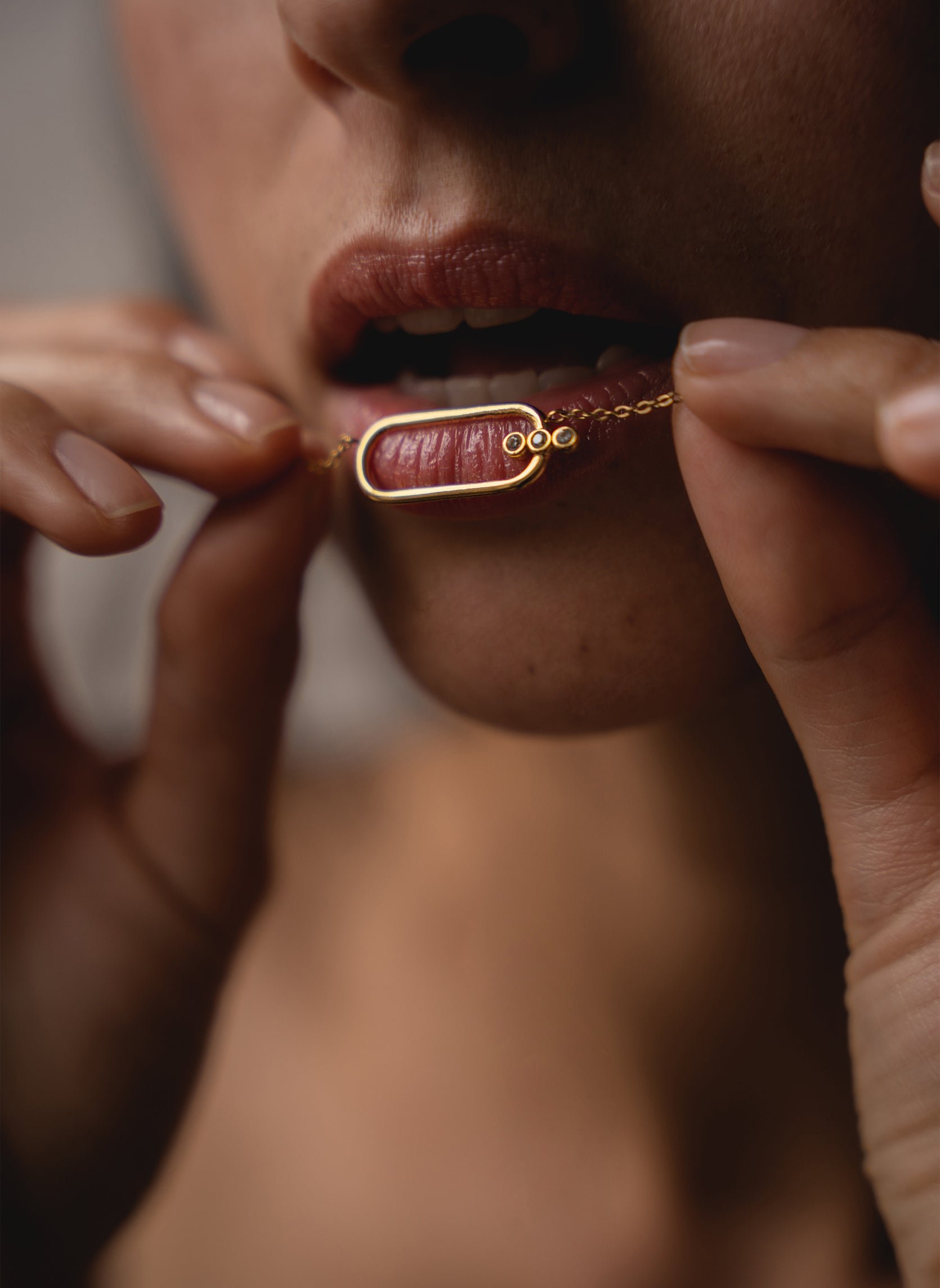 Necklace chain HADES AEC Paris White