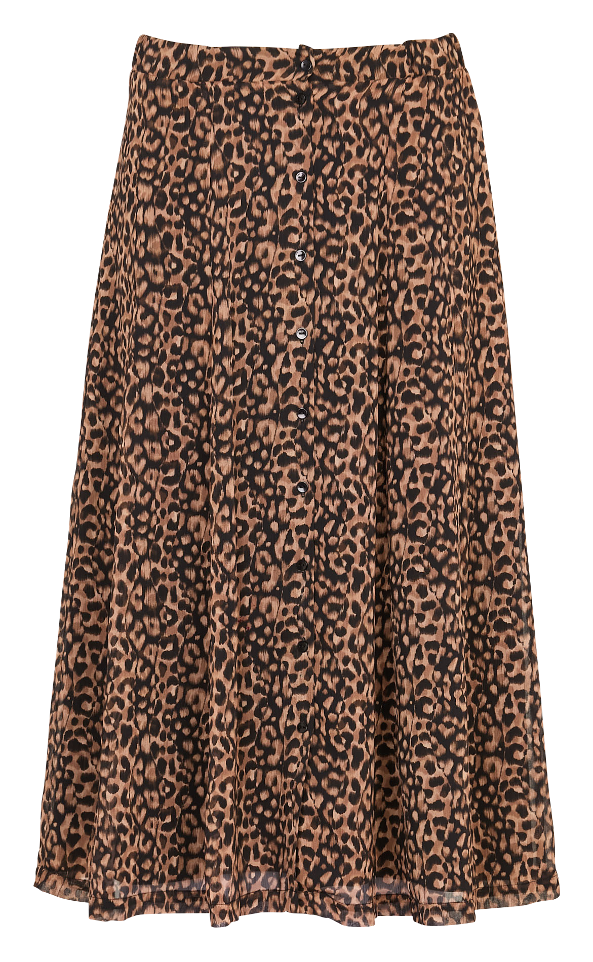 Gestreepte rok ONE STEP Zwart