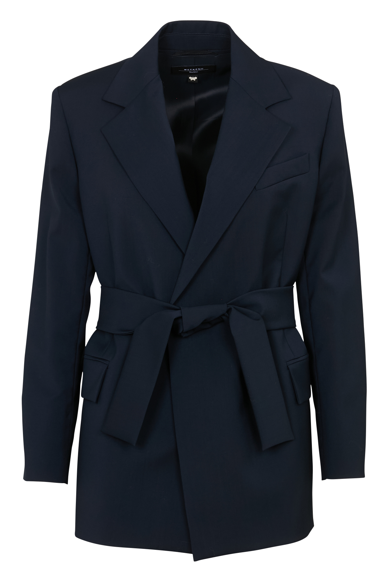 Virgin wool suit jacket MAX MARA WEEK END Blue